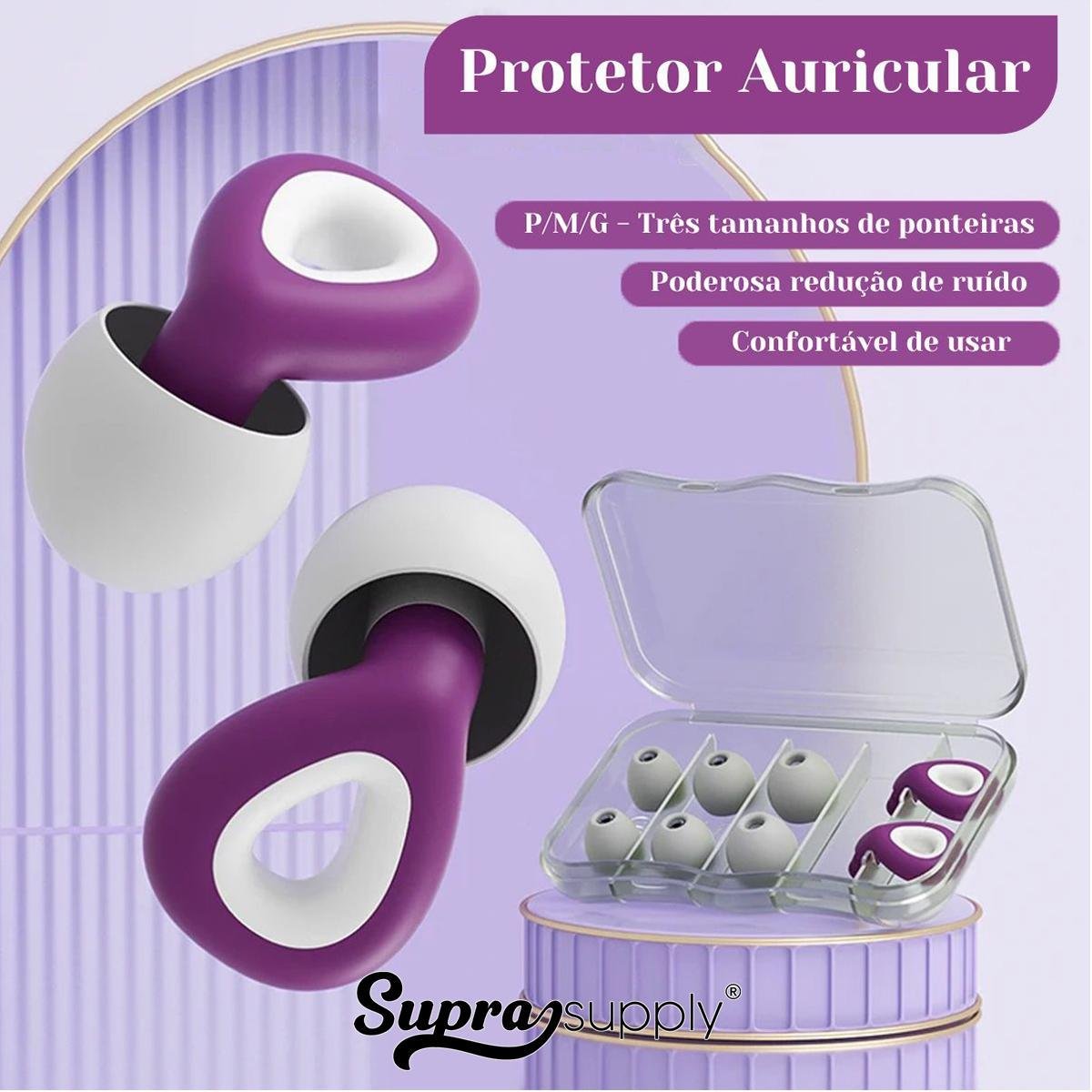 Protetor Auricular Tampão Lavável com Cancelamento de Ruídos - 2