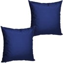 Ver imagem 1 de 2 Almofadas Cheias para Sofá Decorativas Impermeáveis Grande Azul Marinho