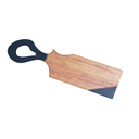 Ver imagem 1 de Tabua Petisco Churrasco Madeira Maciça Natural Rústica