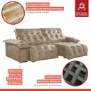 Ver imagem 3 de Sofá Retrátil e Reclinável 230cm Istambul