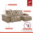 Ver imagem 2 de Sofá Retrátil e Reclinável 230cm Istambul