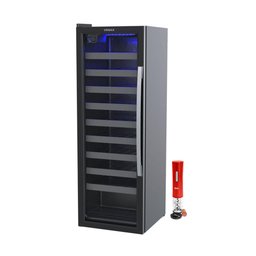 Adega Piubella 200 50 Garrafas 200L Porta Invertida 127V Venax com Abridor Elétrico Vermelho EOS - 1