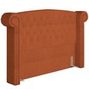 Ver imagem 4 de Cabeceira Cama Box Casal 195cm Sofia Bouclê Terracota