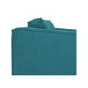 Ver imagem 2 de Kit Sofá 2 Lugares e Poltrona Europa Suede Azul Turquesa - Am Decor