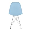 Ver imagem 4 de Conjunto 2 Cadeiras Eames Eiffel – Cor Azul Claro, Acabamento Cromado