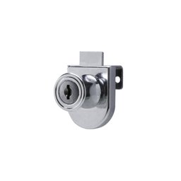 Fechadura Porta de Vidro FPVP-20 Cromado - 1
