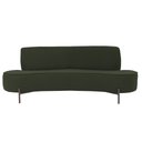 Ver imagem 6 de Sofá Orgânico 02 Lugares 150cm Argos Pés Titânio Linho Verde Musgo - Nexta Casa