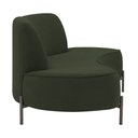 Ver imagem 7 de Sofá Orgânico 02 Lugares 150cm Argos Pés Titânio Linho Verde Musgo - Nexta Casa