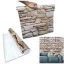 Ver imagem 3 de Papel de Parede Adesivo Kit 36 Unidades Canjiquinha Pedra Casa Quarto Sala Decoraçao Ambiente