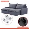 Sofá 3 Lugares Retrátil 214cm com Almofadas Lisboa  - 6