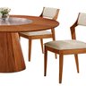 Conjunto Mesa de Jantar Quadrada Allure com 6 Cadeiras Sparta 150x150cm Fabrispuma - 3
