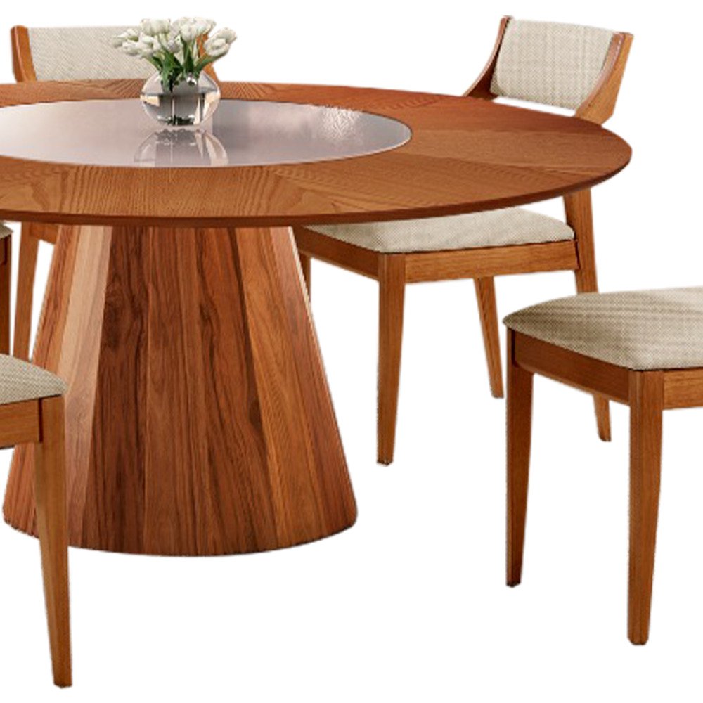 Conjunto Mesa de Jantar Quadrada Allure com 6 Cadeiras Sparta 150x150cm Fabrispuma - 4