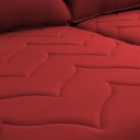 Ver imagem 7 de Sofá Retrátil Reclinável Paris 2,30m Suede Velut Vermelho Molas no Assento - King House