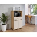 Ver imagem 1 de Balcão Conquista 02 Portas 01 Gavetas Arte Móveis:cinamomo/off