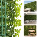 Ver imagem 6 de 11 Placas Jardim Vertical Artificial 3d Parede Verde Decoração Revestimento Folhagem Realista