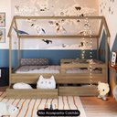 Ver imagem 5 de Cama Infantil Casinha com 2 Gavetas Infix C06 Aveiro - Mpozenato