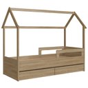 Ver imagem 1 de Cama Infantil Casinha com 2 Gavetas Infix C06 Aveiro - Mpozenato