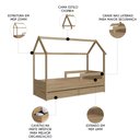 Ver imagem 3 de Cama Infantil Casinha com 2 Gavetas Infix C06 Aveiro - Mpozenato