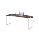 Ver imagem 5 de Mesa Kuadra Diretor 180x70x75cm Nogal - Est. Branca