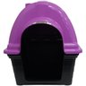 Casinha de Cachorro Cão Dog Plástica Iglu Número 6 Porte Grande Furacão Pet N6,0 Rosa - 3