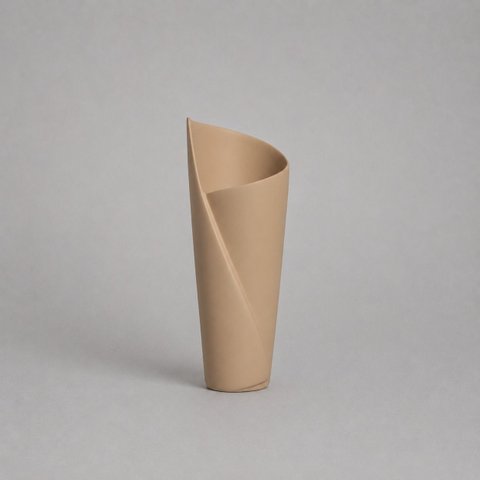 Vaso Florença Pequeno Decorativo de Cerâmica para Sala e Mesa Dunas