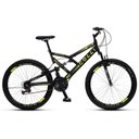 Ver imagem 1 de Bicicleta Colli Gps Aro 26 Dupla Suspensão Full 21 Machas