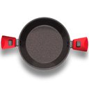 Ver imagem 2 de Panela Family Size 28cm Ichef Ultra Polishop Shark Series - Vermelha | Ichef