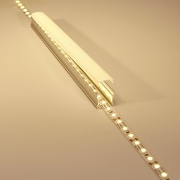 Fita LED Pro 7,2W 90 LEDs/Metro 5 Metros 12v Bivolt IP20 2700K Taschibra - 1