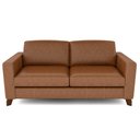 Ver imagem 2 de Sofá Sala de Estar Living 3 Lugares 280cm Presley Pés Madeira Couro Conhaque G52 - Gran Belo