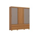 Ver imagem 4 de Guarda Roupa 3 Portas 6GAVETAS B386 Cin/Off/Avela - Henn