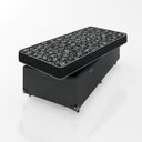 Ver imagem 5 de Cama Box Baú Solteiro + Colchão Smart Espuma D20 (88x188x56) Preto