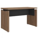 Ver imagem 1 de Mesa Escrivaninha Nogal/preto Y37 - Artany Móveis