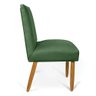 Cadeira de Jantar Carol Veludo Pés Palito Castanho - D'Rossi DRossi Cadeira Carol Verde - 4