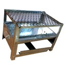 Ver imagem 6 de Churrasqueira Móvel a Carvão 35x25x51 Camping Pescaria Mesa