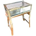 Ver imagem 4 de Churrasqueira Móvel a Carvão 35x25x51 Camping Pescaria Mesa