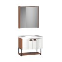 Ver imagem 2 de Conjunto de Banheiro Berton Campeche 60cm Cinamomo/br