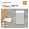6 Trava Porta Cunha Borracha Sintética Comfort Door Vão 2Mm Cor: Branco - 3