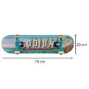 Ver imagem 2 de Skate Iniciante Sodium Azul Claro