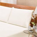 Ver imagem 2 de Jogo de Cama Ponto Palito Percal 180 Fios Elegance Queen 03 Peças - Palha.