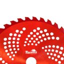 Ver imagem 3 de Kit 05 Lâminas para Roçadeira Circular 40 Dentes Videa Toyama 255×25,4×2,0mm Vermelha