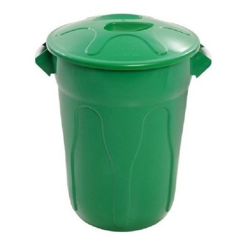 Cesto De Lixo Tipo Balde 100 Litros Verde
