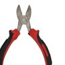 Alicate de Corte Diagonal Western Preto e Vermelho 6,5 - 3