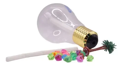 Mini Umidificador Lâmpada Knup Kp-um1 Dourado 2w Led