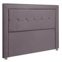 Ver imagem 1 de Cabeceira Estofada para Cama Box Queen 160cm Ravena Veludo - Sofa Store:veludo Rosê Envelhecido