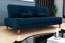 Ver imagem 2 de Sofá Cama Blanca 3 Lugares Sala Premium Suede Azul Matrix