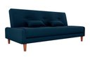 Ver imagem 1 de Sofá Cama Blanca 3 Lugares Sala Premium Suede Azul Matrix