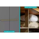 Ver imagem 7 de Guarda Roupa 6 Portas 3 Gav Troy 1151 Carraro Freijo