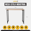 Ver imagem 5 de Mesa para Escritório Estilo Industrial 90x45 - Madeirado