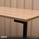Ver imagem 3 de Mesa para Escritório Estilo Industrial 90x45 - Madeirado