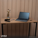 Ver imagem 4 de Mesa para Escritório Estilo Industrial 90x45 - Madeirado
